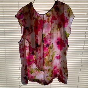 Liz Claiborne floral top size 3x